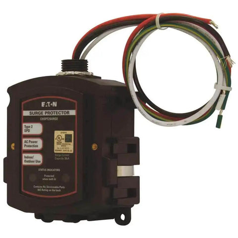 Type 2 Whole Home Surge Protector For 120 And 240 Volt Panels with quick connect cables and NEMA 4 enclosure