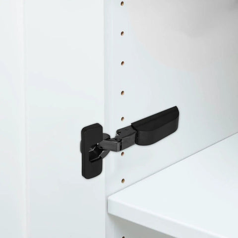 Soft Close Cabinet Hinge With Silent Damping For Kitchen Cabinets Wardrobes Closets And Bathrooms Concealed Mounting