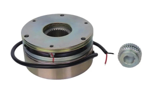 COKYIS electromagnetic brake unit for forklift, REB0908Q, DC24V 25W, 14T, metal housing with rotor and wiring