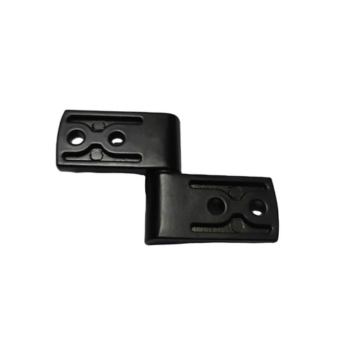 Black metallic 360 Degree Symmetrical Adjustable Torque Hinge With Friction Positioning For Cabinets And Furniture Heavy Duty Kitchen And Home
