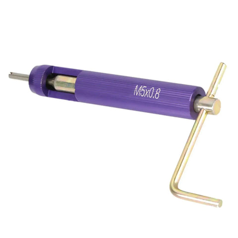 Tool for installing 10-32 Helicoil Kit Stainless Steel Helical Screw Thread Inserts 50 Pieces for Damaged Thread Repair