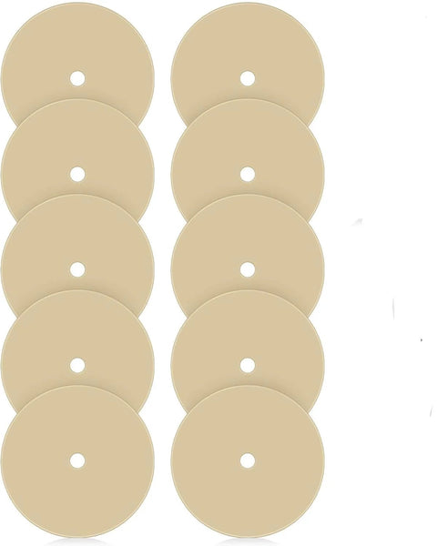 10-pack beige inhalation valve discs for 6200/6800/6000 series respirators