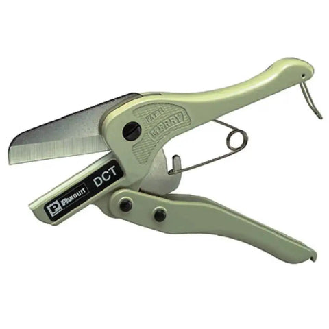 Beefy Heavy Duty Steel Duct Cutter With Smooth Burr Free Cut for Wiring Duct and Cover Handheld Tool, side view