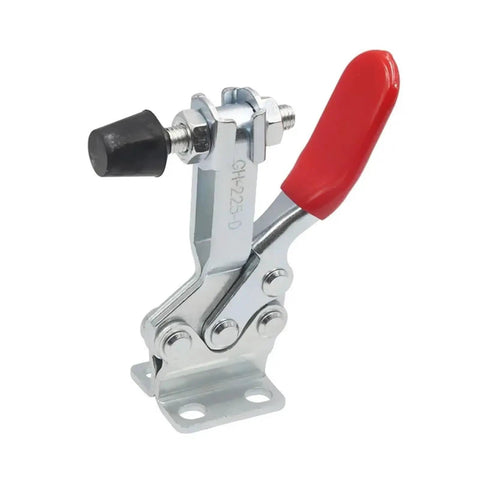 16 Pc Quick Release Horizontal Toggle Clamp Set 225D With Anti Slip Rubber Pressure Tips for Woodworking Jigs and Fixtures