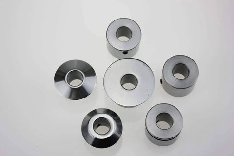 Bead Roller Hem Roll Set With Tipping Die For 22mm Shafts arranged on white background