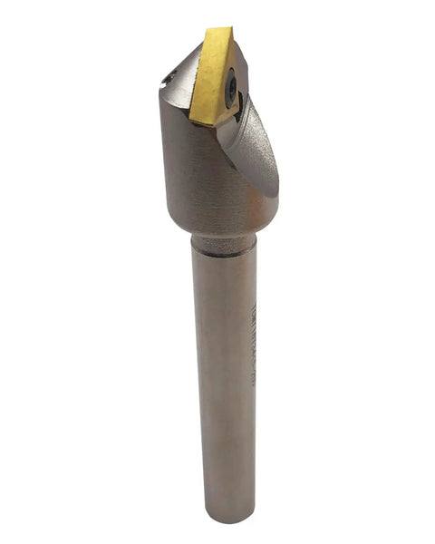 Versatile One Half Inch Shank Chamfering Tool Bit With Turning Tool Holder And Boring Bar Includes Ten TCMT 32 51 Replacement Carbide Inserts For Steel LAHDYFHOE