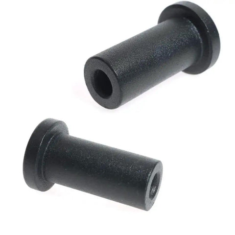 Heavy Duty Solid Cast Iron Sliding Track Spacers For Flat Door Hardware, 1-7/9 Inch Spacer Length 45mm, Outer Diameters 20mm And 30mm, Inner Diameter 9mm