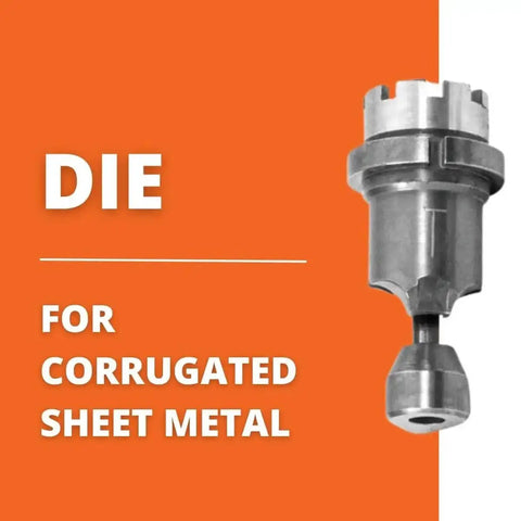 Die For Nibblers BLK 1.3 CSE And ABLK 18 Series Nibblers High Precision Cutting For Corrugated Sheet Metal