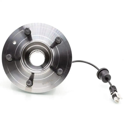 Rear Wheel Hub Bearing Assembly 512358 for 2012 to 2015 Chevrolet Captiva Sport front view with wiring harness