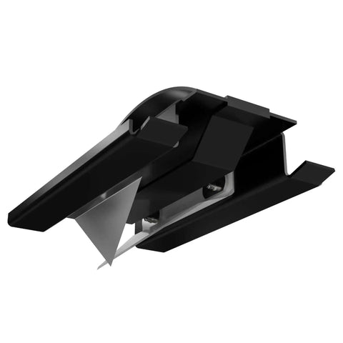One Inch V Cut Duct Board Cutting Tool Black with stainless steel blades for clean V groove joints and duct board installations