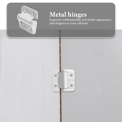 Torque Cabinet Hinge For Kitchen And Home Cabinets, Silver Zinc Alloy Small Size With Adjustable Angle And Friction Soft Close