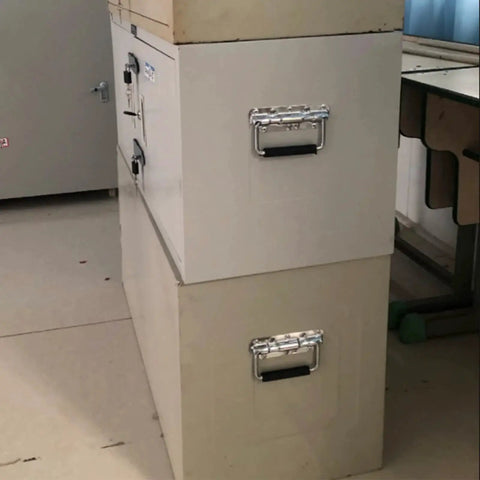 Toolbox cabinets with 4.33 inch spring loaded handle stainless steel heavy duty handle for toolbox chest case with rubber grip