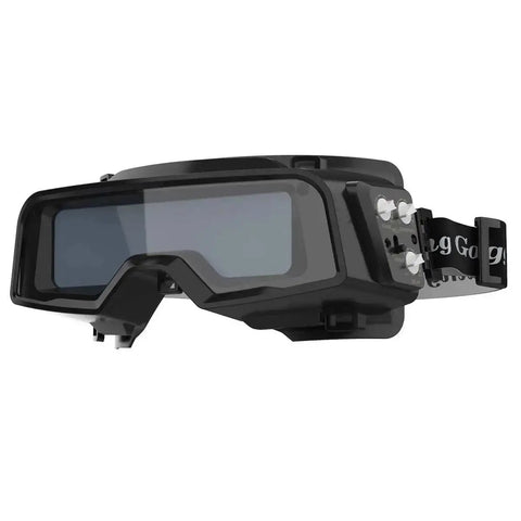 True Color Auto Darkening Welding Goggles With Wide Shade Range 4/5-9/9-13 for TIG MIG MMA Arc Plasma Cutting and Grinding side view