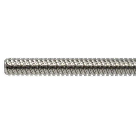 Close-up of 365mm T8 Tr8x8 Z Axis Lead Screw With Brass Nut Upgrade Kit 8mm Lead For Ender 3 V2 Pro Neo Ender 3 And Voxelab 3D Printers