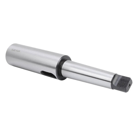 MT4-to-MT4 taper drill sleeve reducing adapter, silver metal milling part, Amazon brand