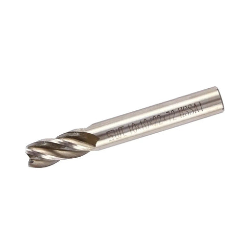End Mill Set For CNC Milling With High Speed HSS 4 Flutes Straight Shank Cutter 4mm 6mm 8mm 10mm 12mm Diameters For Steel Iron Wood Pro Grade Durable
