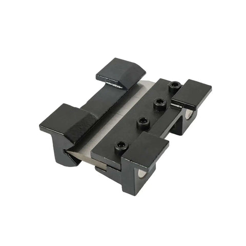 Magnetic Vise Mount Metal Brake Bender for DIY metalworking, 4-inch quick release, holds 14 gauge steel and 2mm aluminum, BDS 4