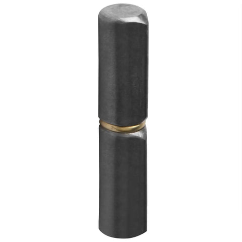 Heavy Duty 4 5/8 Inch Weld On Bullet Hinge With 360 Degree Rotation, Carbon Steel Weldable Barrel Hinges For Trailer Ramp Door, Gate, BBQ Smoker, 440 Lb Load Per Pair, Polished Finish, 10 Pack By Mountain Ark