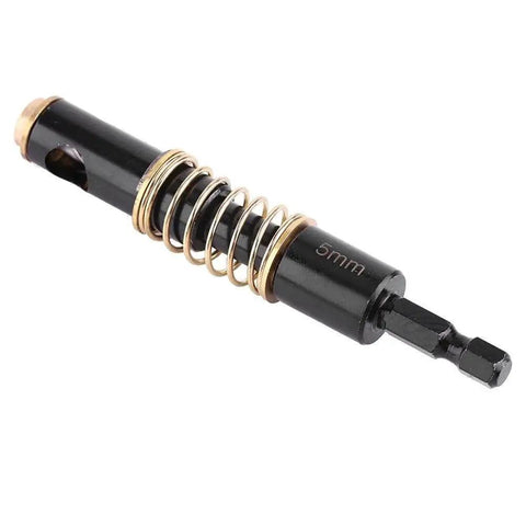 5mm Center Drill Bit Set With 1 Quarter Inch Hex Shank Self Centering Hinge Tapper For Door Window Cabinet Core Hole Opening Puncher