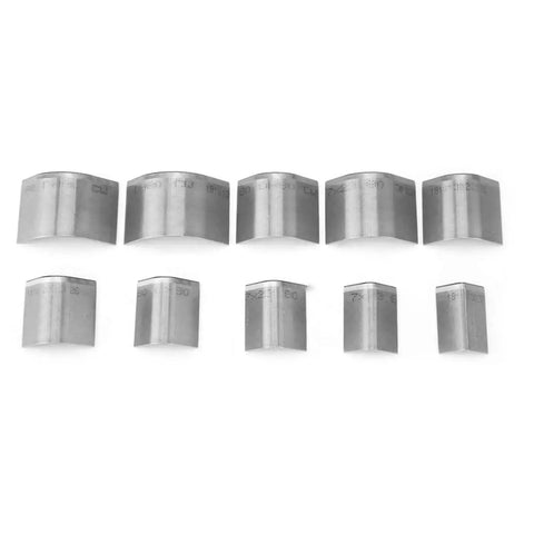 Corner Edge Trimmer Set 10 Pack Leather Corner Punch Cutter Die Cutting Mold For Wallet Belt Handmade DIY Leather Craft Pro