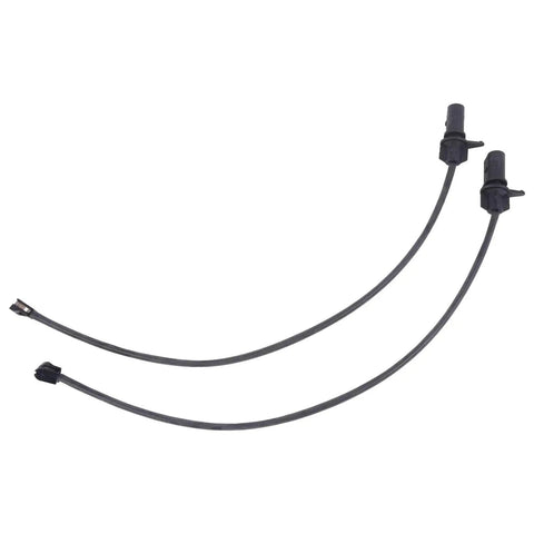 EGOESWELL front brake pad wear sensor cables, 2 pcs, black connectors