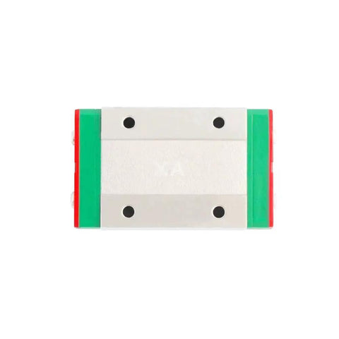 Front view of 300mm Linear Rail Guide With MGN12H Sliding Block for 3D Printers and CNC Machines, H Type, Easy Mount, Precision