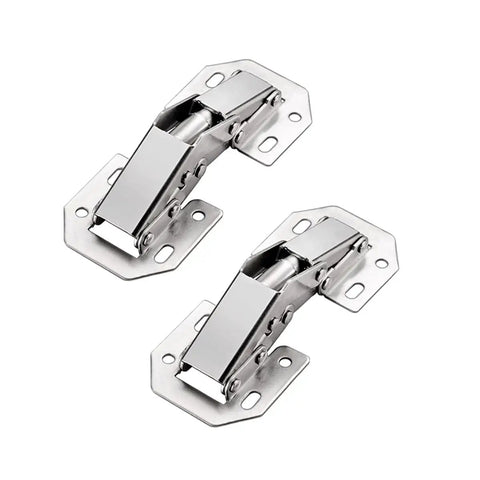 Concealed Kitchen Cabinet Door Hinges Pack of 2, Soft Close 90 Degree with 28mm Cup, Fits 14-18mm Cabinets, No Slot Required, Easy to Install