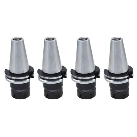 ER25 Collet Chuck Tool Holder Set For CNC Milling And Engraving Machines Four Piece Mill Holder With 70mm Projection Length