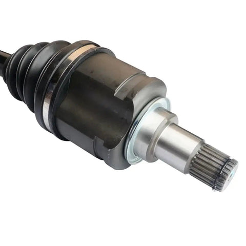 Close-up of CV Axle Assembly For 2011 To 2016 Toyota Sienna Front Left Durable Neoprene Boot Keeps Debris And Moisture Out