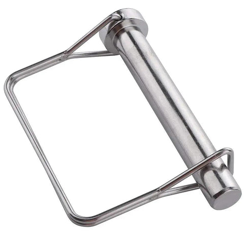 Two Pack Large Safety Coupler Pin Half Inch Diameter Three Point Five Four Inch Length Marine Grade 316 Stainless Steel Built To Last Beefy Heavy Duty Shaft Locking Pin For Saltwater Marine Applications And Outdoor Equipment