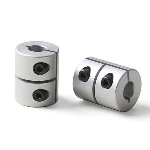 5mm To 5mm Shaft Coupling For CNC Machines And 3D Printers, 25mm Length, 20mm Diameter, Aluminum Alloy, Anodized Finish, Beefy Torque Transmission