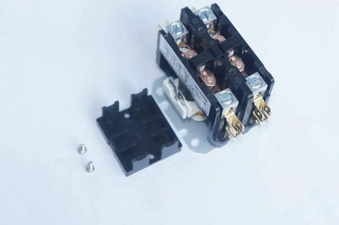 Air Conditioner Contactor 24V Coil 2 Pole 40 Amp Universal Replacement For Fast HVAC Service And DIY Friendly Broad Compatibility
