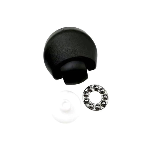 Front Caster Wheel Replacement For ECOVACS T10 T20 X1 Omni And T10 Plus Turbo Robot Vacuum Cleaner Black Caster with bearings