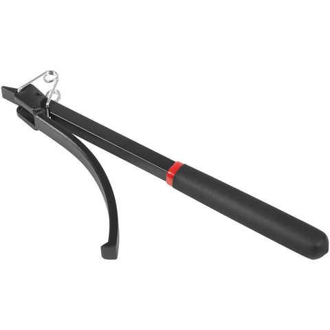 Flywheel Turner Locking Holding Tool for auto engines and outboard motors DIY friendly flexplate turning tool, black metal