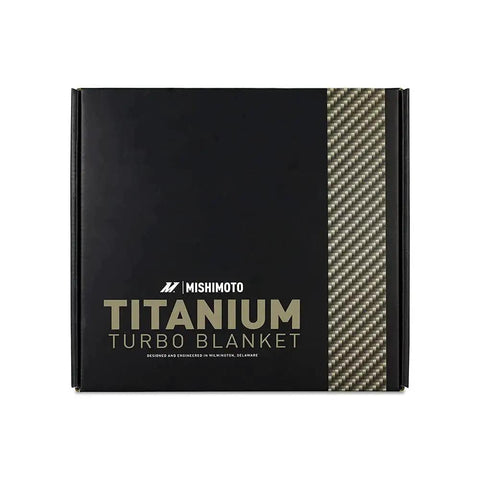 Box of Titanium Turbo Blanket For Chevrolet And GMC 6.6L Duramax 2004 To 2016 Direct Fit Insulates Turbo Hot Side