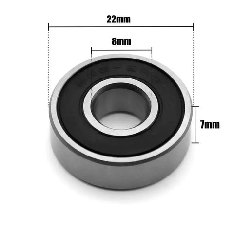 6082RS Ball Bearings For Skateboards Inline Skates Scooters And Roller Blades Double Rubber Sealed Deep Groove Bearing 8x22x7mm