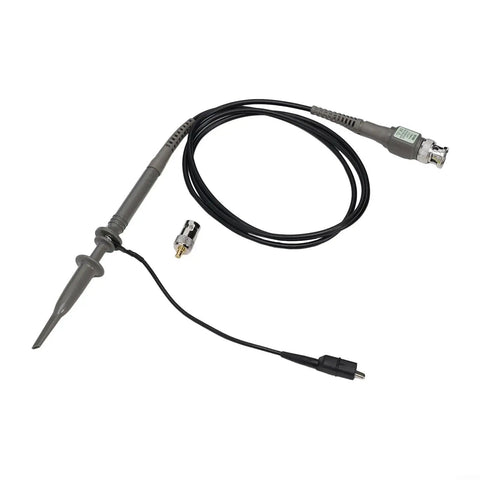 P6100 Clip-On Oscilloscope Probe Adapter for DSO-TC2 and DSO-TC3, 100MHz Bandwidth, 600V Rating, Stability Sleeve, 47 Inch Reach shown