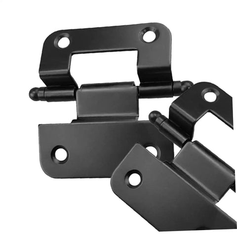 Heavy Duty 10 Pack Cabinet Door Hinges For Kitchen And Bathroom, Durable Close Hinge With Smooth Surface, High Load Bearing