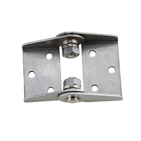 304 stainless steel adjustable torque hinge for industrial machinery, 1 pc with mounting plates and bolts