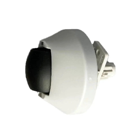 Side view of Omni Directional Front Wheel Replacement for Roborock S5 Max S6 Pure S7 S7 MaxV Q7 Max, black caster wheel