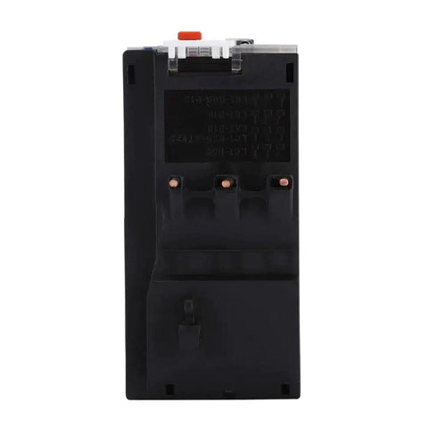Front view of Beefed Up Adjustable Thermal Overload Relay For Electric Motors 2.5 To 4 Amp Range with large binding posts.