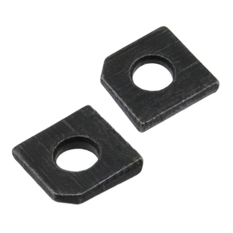 Heavy Duty Beveled Square Washers M6 Black Finish, 20 Pcs For Channel Steel Shim Leveling And Spacing, 304 Stainless Steel Rustproof