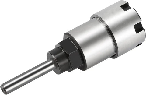 Quarter Inch Shank Router Bit Collet Extension Chuck Converter Adapter That Lets You Run One Half Inch And One Quarter Inch Shank Bits