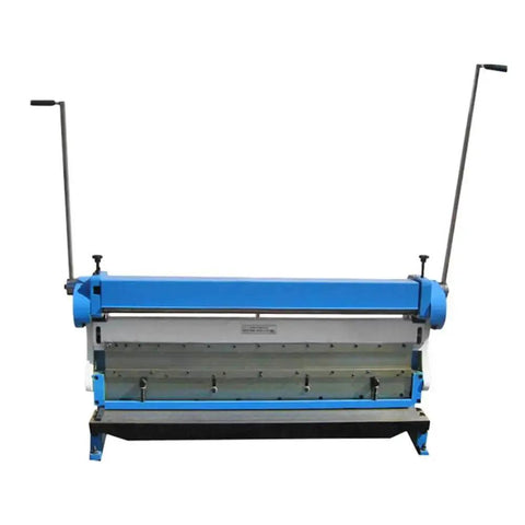 3-In-1 Sheet Metal Shear, Finger Pan, Box Brake Bender, and Slip Roll, 40 Inch, 16 Gauge, Heavy-Duty Tool