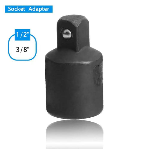 Socket adapter, 1/2 in female to 3/8 in male, CR-V steel, Amazon