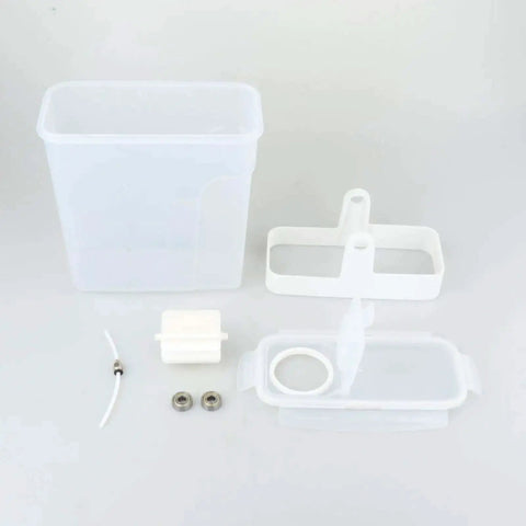 Advanced Filament Preservation Box with holder and silicone seal rings for 1kg 3D printer filament, dustproof waterproof storage