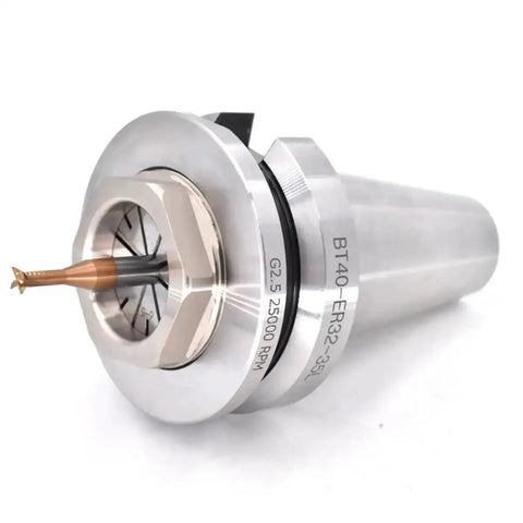 DIN69871 Short Cone Tool Holder For CNC Lathe With Built In Collet Chuck SK40 CAT4 BT40 BT30 ER32 35L Length close-up view