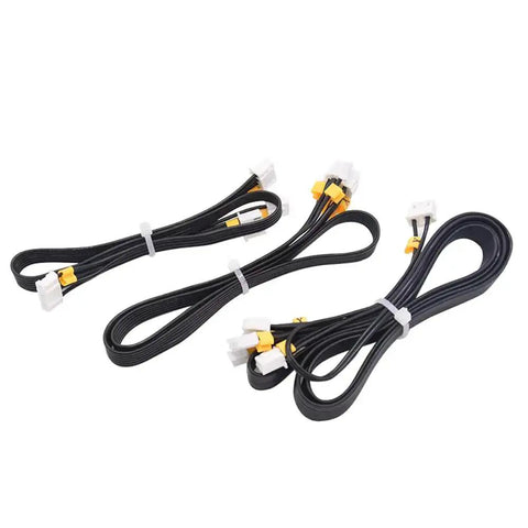 Ender 3 Stepper Motor Cables X Y Z Axis And Endstop Switch Wire Set For Ender 3 Pro 3D Printer, black cables with connectors