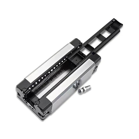 SLS Extended ball slider linear guide block single bearing for slide units, sealed option, part R162381222, top view