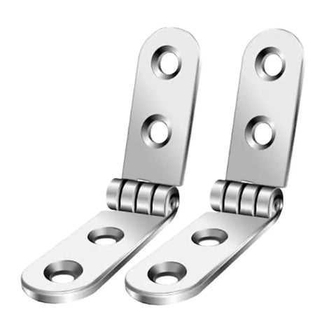 180 Degree Foldable Furniture Hinge Set For Easy DIY Projects, corrosion resistant, high load capacity, noiseless operation, durable 2 pieces